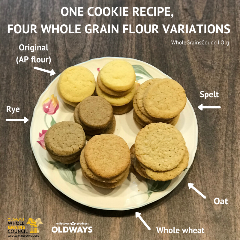 We Tested One Cookie Recipe with Four Whole Grain Flours. Here's Our